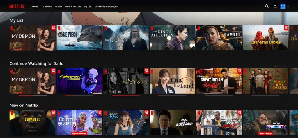 Enjoy unlimited streaming with Netflix APK